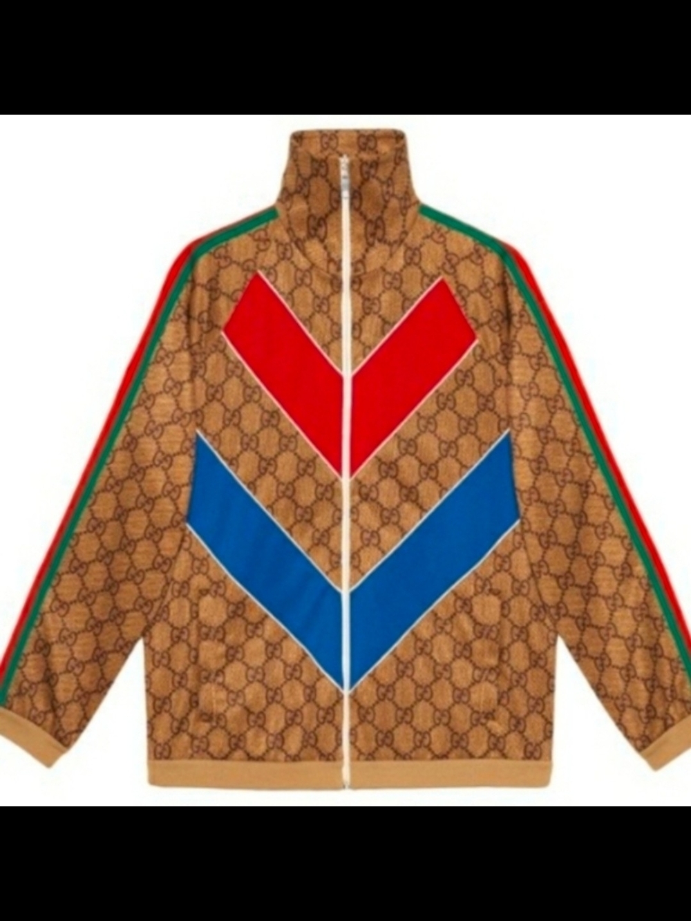 Gucci GG Supreme Technical Chevron Jacket - Picture 2 of 12